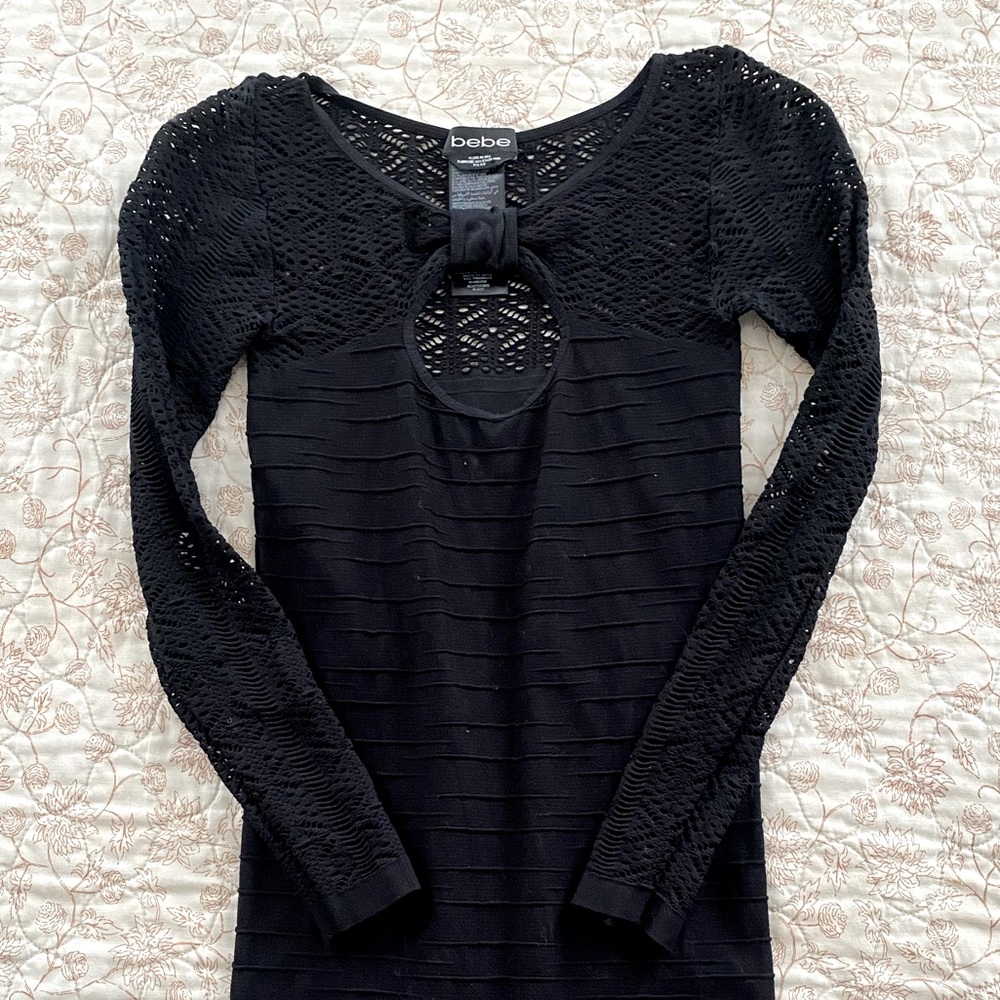 Bebe Black Mini dress